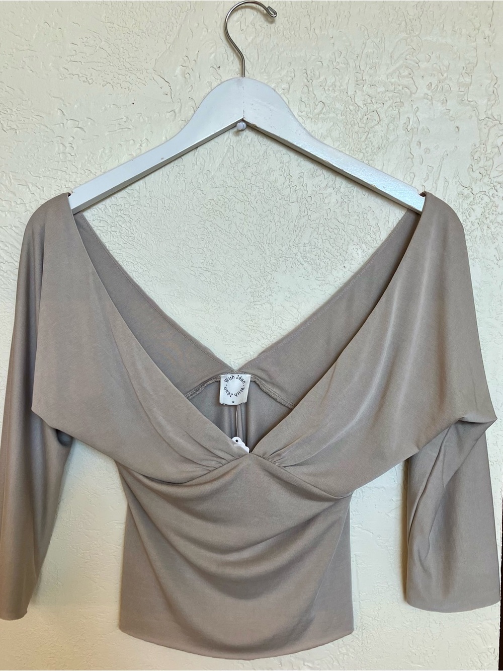 WITH JEAN LANA TOP | COLOR STONE SIZE SMALL - Picture 6 of 9